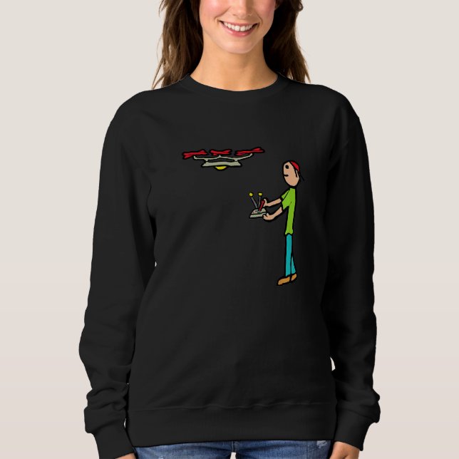 Sweatshirt Vol de drone Rc (Devant)