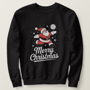 Sweatshirt Volleyball Santa "Joyeux Noël"