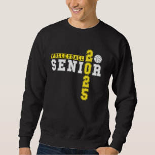 Sweatshirt Volleyball Senior Night Volleyball Senior 2025 Gra