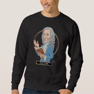 Sweatshirt Voltaire Le Grand Écrivain Français