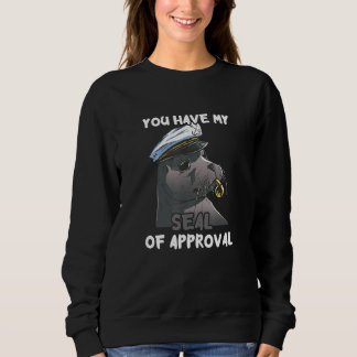 Sweatshirt Vous Avez Mon Sceau D'Approbation Ocean Water Anim