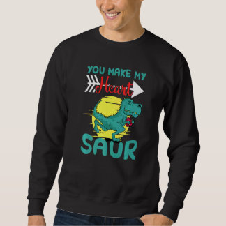 Sweatshirt Vous faites mon cœur Saur