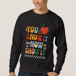Sweatshirt Vous Le Connaissez Maintenant Montrer Il Professeu