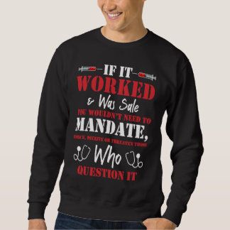Sweatshirt Vous n'auriez pas besoin d'imposer la force Cool A