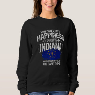 Sweatshirt Vous ne pouvez pas acheter le bonheur mais vous po