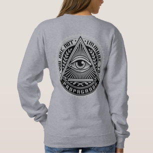 Sweatshirt Vous N'Êtes Pas Immune À La Propagande