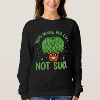 Sweatshirt Vous rendez ma vie pas nulle