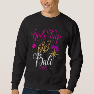 Sweatshirt Voyage à Bali pour filles 2025 Vacances féminines