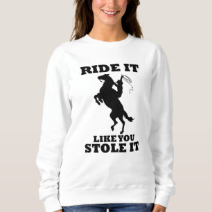 Sweatshirt Voyagez Comme Vous L'Avez Volé Cadeau Pour Les Ama
