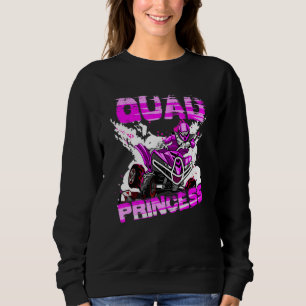 Sweatshirt VTT 4 roues quadruple Princesse Boue MX Gi