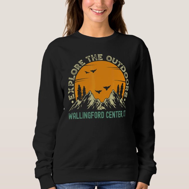 Sweatshirt Wallingford Center Connecticut  Découvrez l'extéri (Devant)