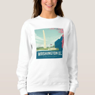 Sweatshirt Washington DC La capitale de notre nation