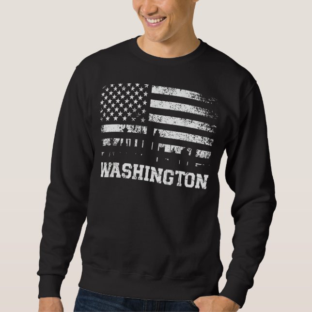 Sweatshirt Washington États-Unis 2 (Devant)