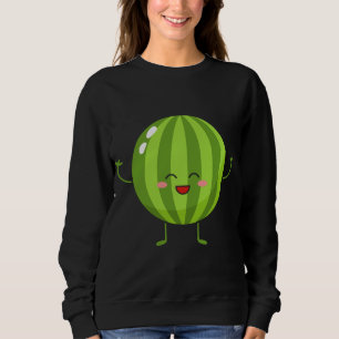 Sweatshirt Watermelon - Fruit Thème Cadeau En Vêtements Pour