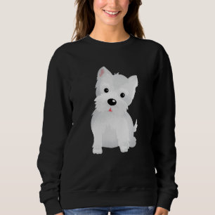 Sweatshirt Westie Head
