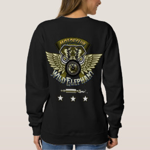 Sweatshirt wild Elephant moclub âme, Élégant et Cool