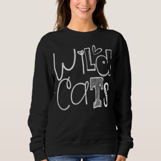 Sweatshirt Wildcats School Sports Ventilateur Team Spirit Mas