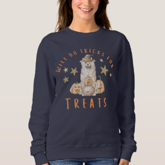 Sweatshirt Will Do Tricks pour les traitements Halloween Shib
