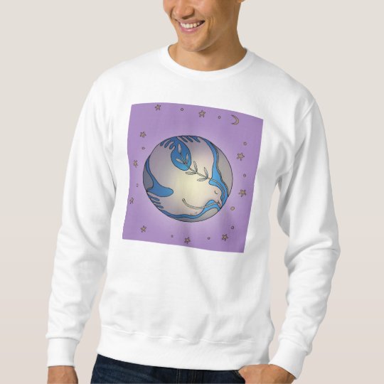Sweatshirt with Dove of Peace