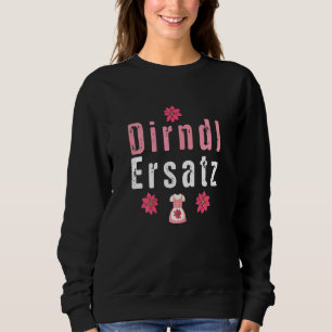 Sweatshirt Womens Damen Mei Dirndl Est Dans Da Wäsch Damen I