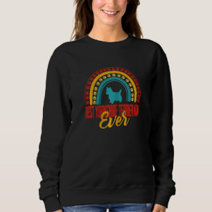 Sweatshirt Womens Yorkshire Terrier Maman Rainbow Yorkshire T