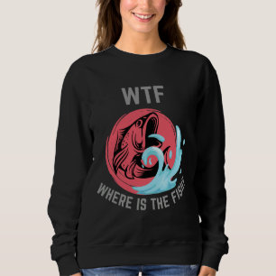 Sweatshirt Wtf Où Est Le Poisson