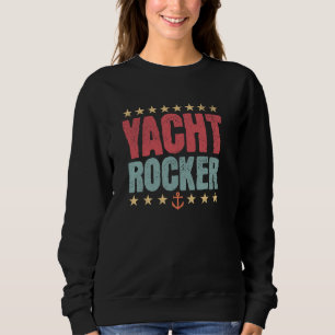 Sweatshirt Yacht Rocker Ancre Nautical Cruise Party Retro