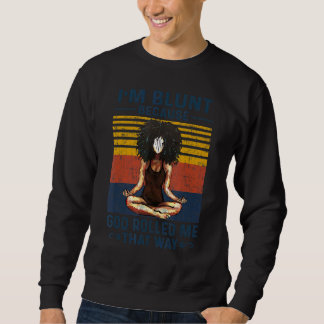 Sweatshirt Yoga Black Girl