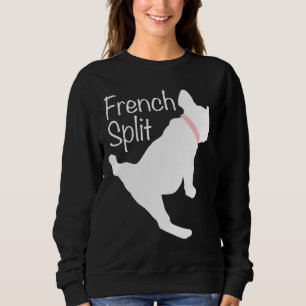 Sweatshirt Yoga French Bulldog Faisant Les Fromages Frenchie
