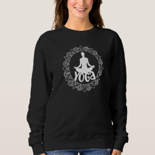 Sweatshirt Yoga Position Lotus Fleur de Lotus Chakras Ashtang