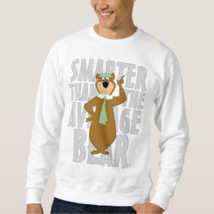 Sweatshirt Yogi "Plus Intelligent Que L'Ours Moyen"