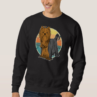 Sweatshirt Yorkshire Terrier Chien Vintage 25