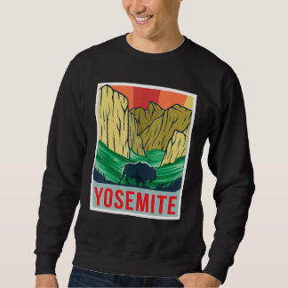 Sweatshirt Yosemite Californie Souvenir Parc National Randonn