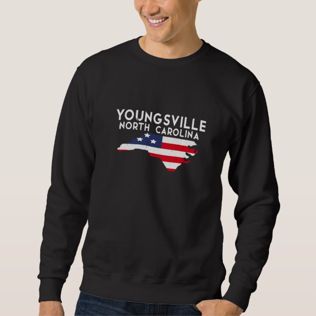 Sweatshirt Youngsville Caroline du Nord États-Unis État Améri (Devant)