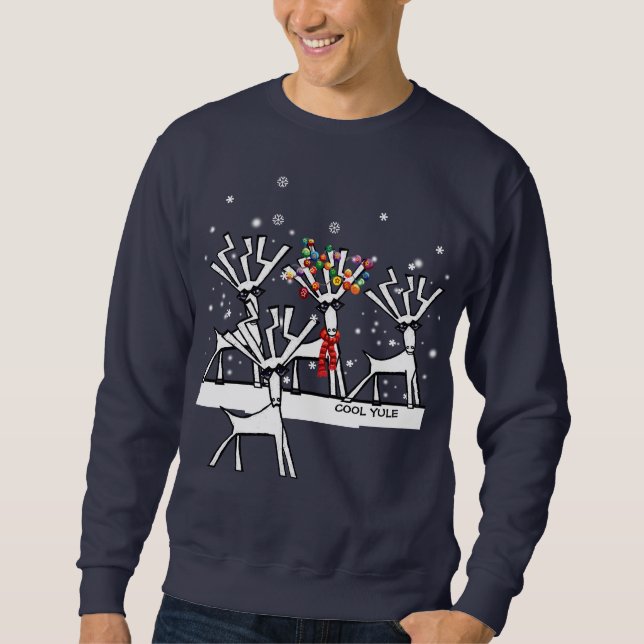 Sweatshirt Yule cool (Devant)