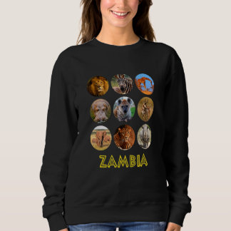 Sweatshirt Zambie Animaux Africains Faune Et Nature