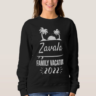 Sweatshirt Zavala Famille Vacances Groupe Tropical Trip Beach
