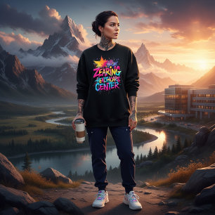 Sweatshirt Zearing Healthcare Graffiti