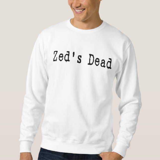 Sweatshirt Zed mort (Devant)