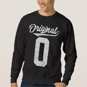 Sweatshirt zéro ou 0