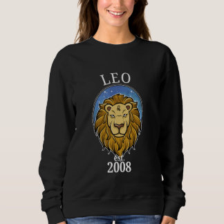 Sweatshirt Zodiac Leo Né en 2008