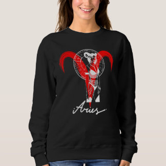 Sweatshirt Zodiaque Astrologie Horoscope Gothique Bélier