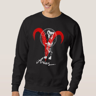 Sweatshirt Zodiaque Astrologie Horoscope Gothique Bélier