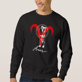 Sweatshirt Zodiaque Astrologie Horoscope Gothique Bélier