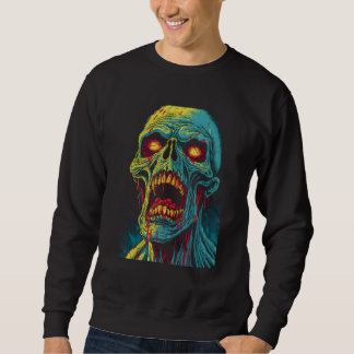 Sweatshirt Zombie par Halloween d'Horreur Hantée 1