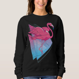 Sweatshirt Zoo Animal Oiseau tropical 80s Vaporwave Aesthétiq