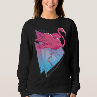 Sweatshirt Zoo Animal Oiseau tropical 80s Vaporwave Aesthétiq