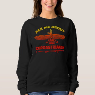 Sweatshirt Zoroastrianisme Mazdayasna Iranien Feu religion Zo