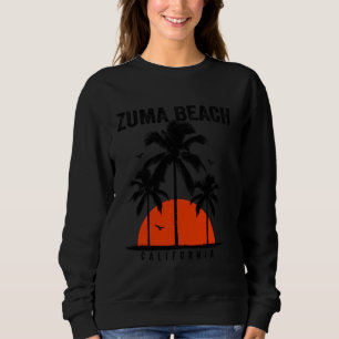 Sweatshirt Zuma Beach Californie Surf Surf Surf