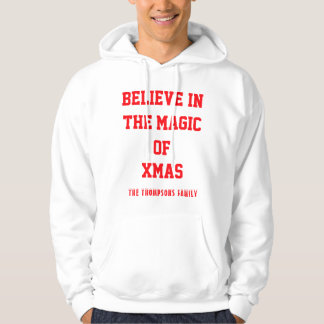 Sweatshirts à capuchon de base pour hommes de Noël